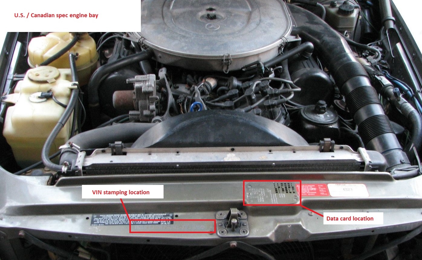 INFO GUIDE 1986 1989 Mercedes R107 560SL classicregister